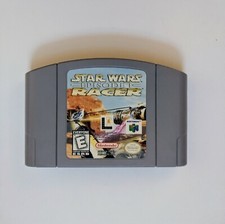 Star Wars Episode 1 Racer N64 *authentic* *cleaned* *tested* *working*