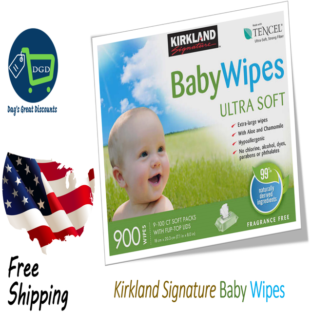 kirkland wipes 900 count