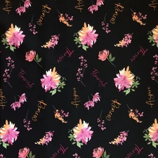 fabric yard  Sewing Quilting Art Craft  BTY Cotton Aspire Thrive  Renew Floral