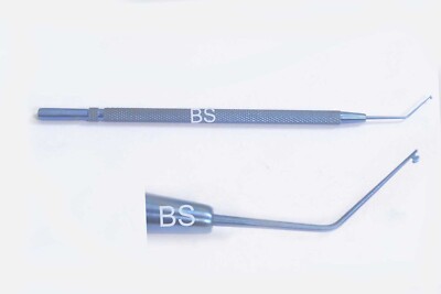 Kuglen Iris Hook & Lens Manipulator - Push-Pull Model, Stainless Steel, 115 mm