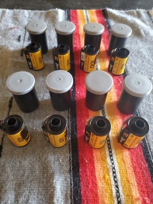 Vintage Kodak Max 400 35mm film 24 exp. Rolls Are Expired, 18 Rolls Total 