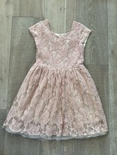 Joyfolie mia Gorgeous Blush Lace Dress Size 12