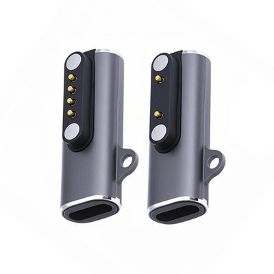NFHK 2 Pack USB C to Smart Watch Charger Magnetic Charging Adapter for Black