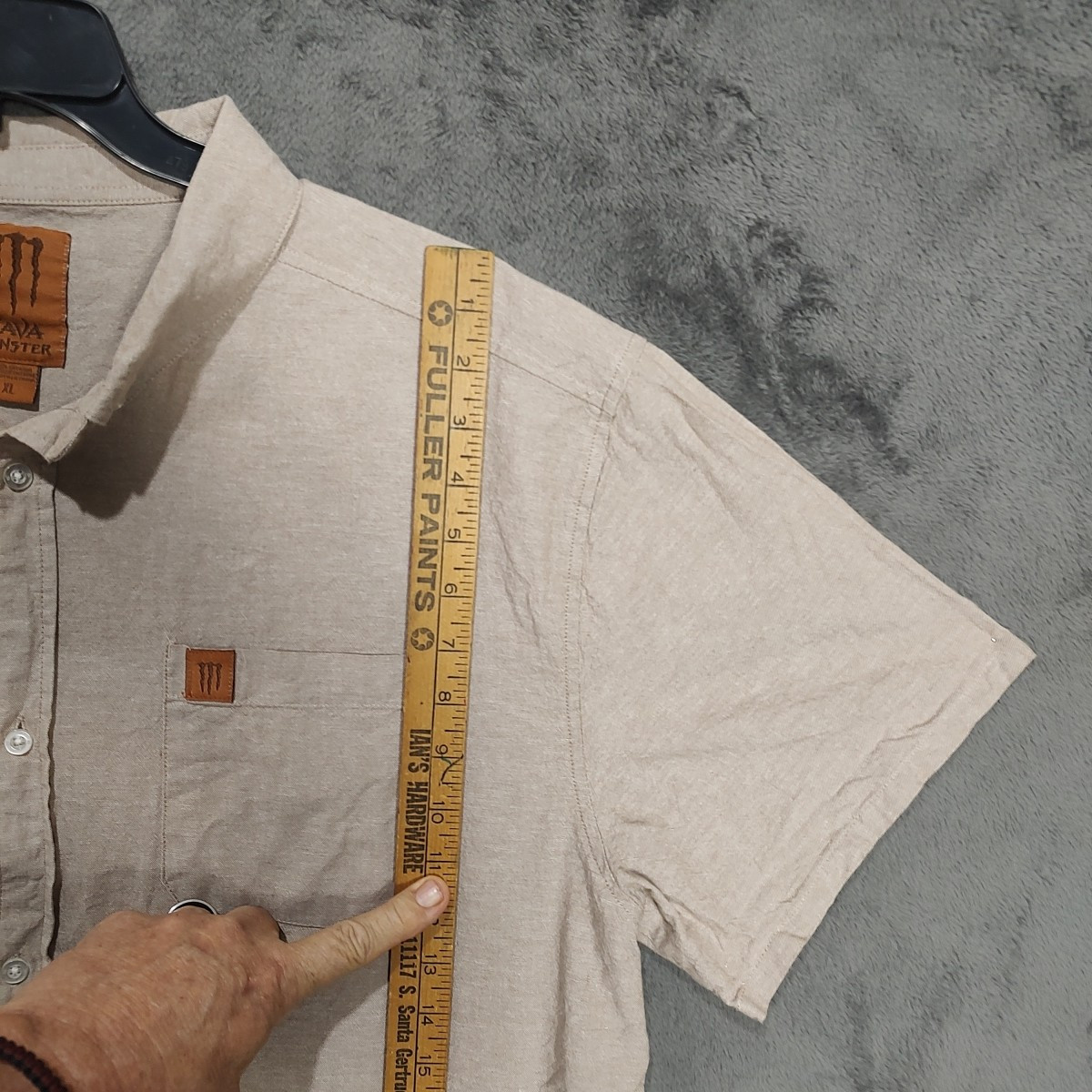 Monster Shirt Adult Extra Large Beige Java Monste… - image 7