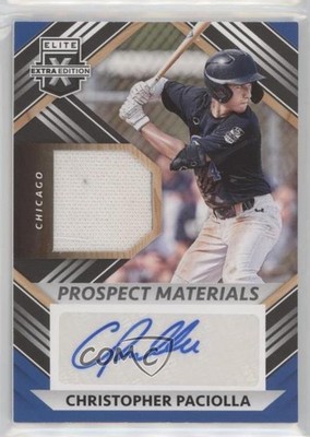 2022 Panini Elite Extra Edition Christopher Paciolla #PMS-CP Auto 0a2
