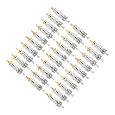 50 Pack Air Conditioning Valve Core with Seal AC SYSTEM Service Valve Stem Cores