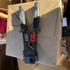 AT580 ATP Inc Allen Tel Products RJ-45 RJ-11 Modular Connector Crimp Tool phone