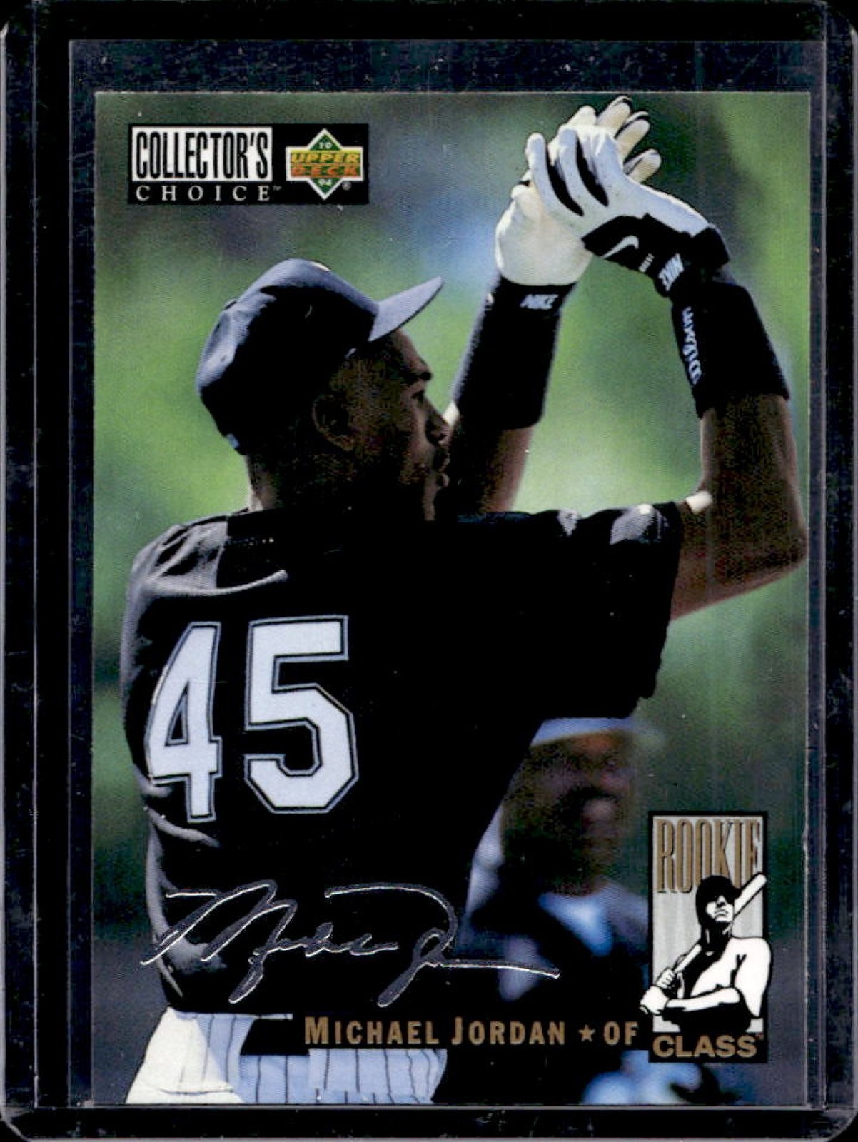 1994 Upper Deck Collector's Choice Michael Jordan Silver Signature RC #661