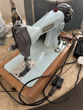 ROYCE Electric Portable Household Sewing Machine with Carry Case Denim/Leather