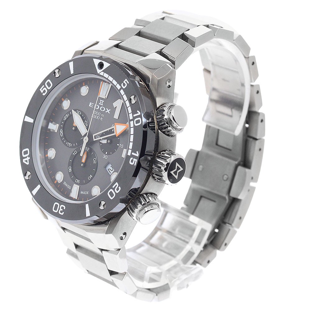 EDOX CHRONOFFSHORE 1 10242 TINMUTA Watch Quartz Ceramic Titanium