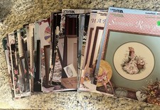 Leisure Arts Paula Vaughn Cross Stitch Patterns Leaflets / Booklets - You Pick