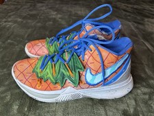 Nike Air Kyrie 5 V Spongebob SquarePants Pineapple House CJ6951 800 Size 8 Mens