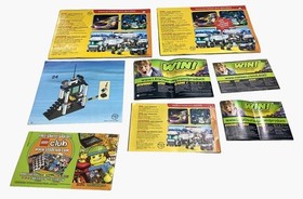 Lego City #7743 #744 #741 #7239 #4432 #7285 #7239 Instructional Manual Only
