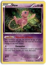 Mew 29/124 XY - Fates Collide Holo Rare Reverse Holo LP on eBay