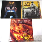 LOT 3 PAUL MCCARTNEY VINYL LP RECORDS Back to the Egg, Ram, Flowers in the Dirt