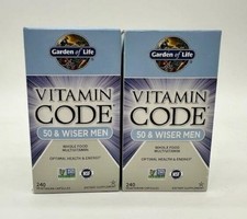Garden of Life Vitamin Code 50 & Wiser Mens M...