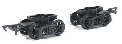 Diamond Frame Bogies spoked wheels OO gauge plastic kit Parkside PC125