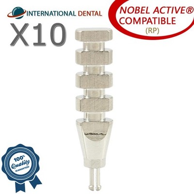 10 Long Clip Transfer Close Tray (RP) Nobel Bi0care Active Hex Dental Fixture