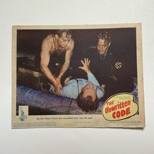 1944 The Unwritten Code Original 11x14” Lobby Card Ann Savage Tom Neal WWll