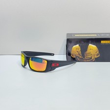 Oakley Fuel Cell OO9096 Matte Black Frame Prizm Ruby Sunglasses Red Icon W/ Box