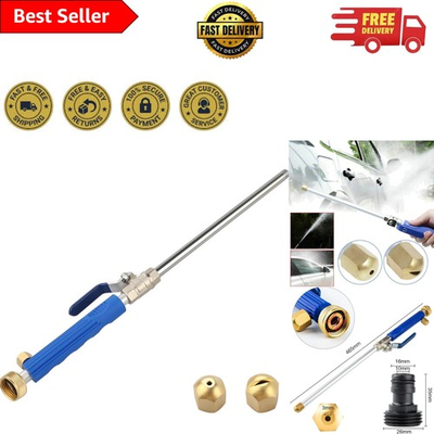 #ad #ad High Pressure Power Washer Wand with Hydro Jet Nozzle amp; 2 Spray Tips 18” Blue $37.99