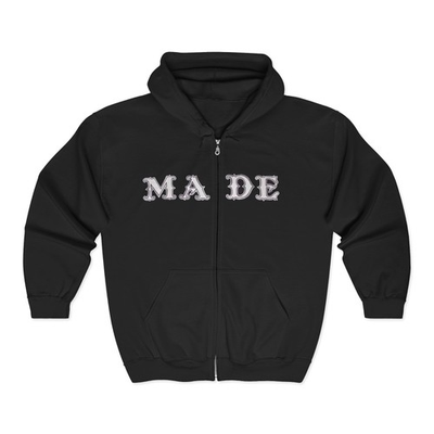 #ad MADE GC clothing Charlotte Full Zip Hooded Sweatshirt $59.65