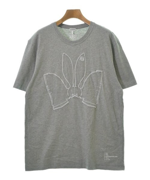 LOEWE T-shirt / Cut-and-sew Women's L Gray | eBay
