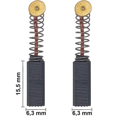 Kohlebürsten Schleifkohlen für Bosch PHS 46 G, PHS 56 G Heckenschere
