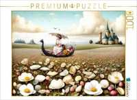 Calvendo Puzzle Dragon Boat Trip | 1000 Pieces, Finished Size 25.2 × 18.9 In (64