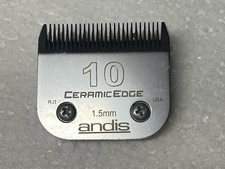 BLADE Andis Ceramic Edge Size 10 Electric Pet Clipper Rust Heat Resistant Groom