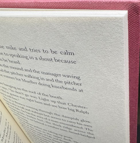 Pafko At The Wall-Don DeLillo-SIGNED!!-TRUE First Edition w/ 1st State DJ-RARE!! - Picture 8 of 24