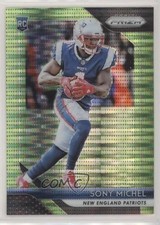 2018 Panini Prizm Rookie Neon Green Pulsar Prizm Sony Michel #211 0f6i