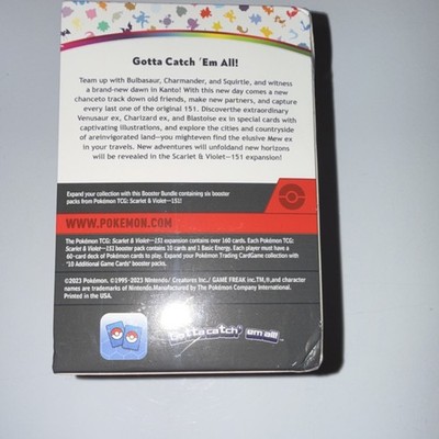 Pokémon Scarlet & Violet 151 Booster Bundle Box English Mew 2023 6