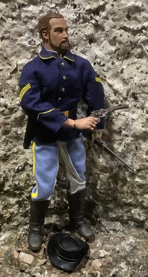 1/6 Western/Cowboy Sideshow/Dog Soldiers Sargento de Caballería de Estados Unidos Guerras indias años 1800  Foto 3 de 4