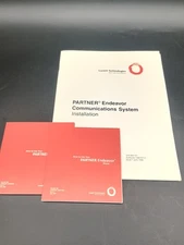 Lucent PARTNER Endeavor Communications System Installation 36 Pages 518-458-101