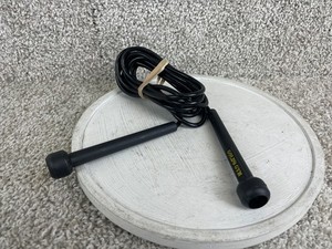 Golds Gym 9' Speed Jump Rope with Foam Padded Handles Black