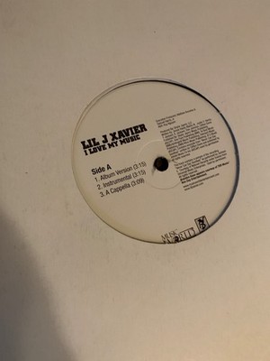 Lil J Xavier - I Love My Music Vinyl Single Hip-Hop