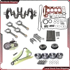 N20 Engine Rebuild Overhaul Kit Crankshaft Rods Piston Gasket For  BMW X3 X5 Z4