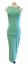 Kookai green stretchy singlet body con maxi dress Size 1