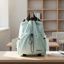 Kordelzug-Rucksack wasserabweisend Kordelrucksack stabil f&uuml;r wandern, Sch&uuml;ler