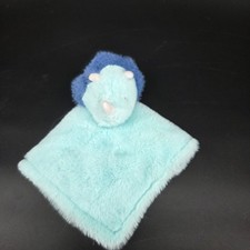 Parents Choice Dinosaur Cuddle Pal Security Blanket Lovey Blue