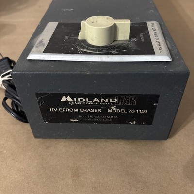 Midland UV Eprom Eraser 70-1100 UV Untested