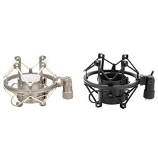 Microphone Shock Mount Metal Mic Shock Holder Stand Anti Vibration For Video