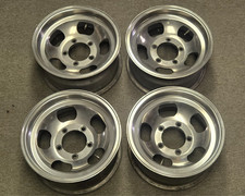 Et Slot Aluminum Mag Wheels 15 X 7.5 Ford 5 On 5 12 Vintage Econoline F100 Kool