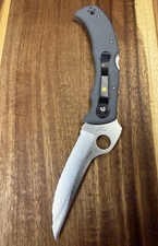 Spyderco Ayoob Cruwear Serrated Edge Se C60gsgy New Factory Second Spyderco Ayoob Cruwear Serrated Edge Se C60gsgy New Factory Second