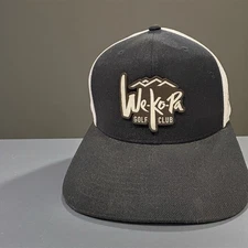We ko pa Branded Bills Men’s Golf Hat Cap Mesh SnapBack Poly Wool Acrylic