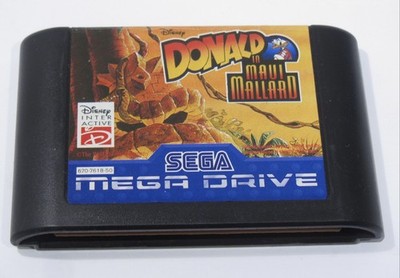 DONALD IN MAUI MALLARD FÜR SEGA MEGA DRIVE VINTAGE GAME Modul