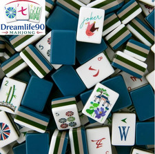 GATSBY DEEP BLUE 4 Layer Acrylic Mahjong Tile...