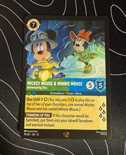 Disney Lorcana Mickey Mouse  Minnie Mouse Adventuring Duo 99/207 Normal