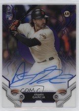 2019 Topps High Tek High Tek Auto Purple 47/99 Aramis Garcia #HTA-AG Auto 10k8